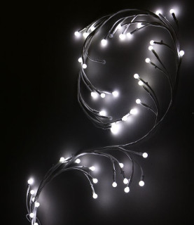 Светодиодная композиция Зимняя ветка, мерцание, 150 см., бел пр., белый, LaitCom, арт. LC176L-B048A-179 11-019