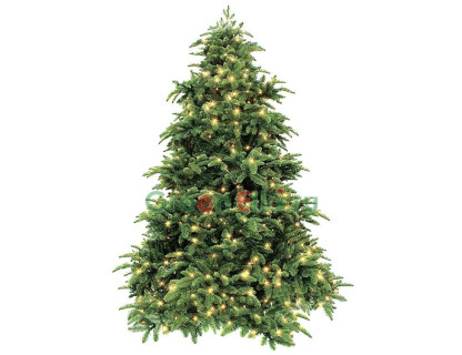 Искусственная светодиодная ель Нормандия, зелёная, тепло белые 688 LED лампы, 2,6 м, арт. 73697