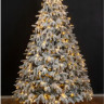 Искусственная ель Камчатская заснеженная, 330 теплых белых Led ламп, 180 см, арт. 134180