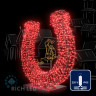 Светодиодная гирлянда Rich LED 10 м, 100 LED, 220 В, соединяемая, влагозащитный колпачок, красная, белый провод, арт. RL-S10C-220V-CW/R