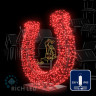 Светодиодная гирлянда Rich LED 10 м, 100 LED, 220 В, соединяемая, влагозащитный колпачок, красная, прозрачный провод, арт. RL-S10C-220V-CT/R
