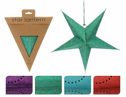 Звезда на подвеске Праздничная 40 см, Koopman, арт. 151960