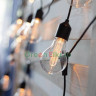 Светодиодная ретро гирлянда Бахрома 9.5 м., 20 LED ламп, теплый, Kaemingk, арт. 490105 