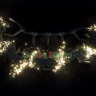 Комплект гирлянды 5x20 м. 665 тепло-белых LED-ламп, черный провод (WW.07.7B.665*5+)