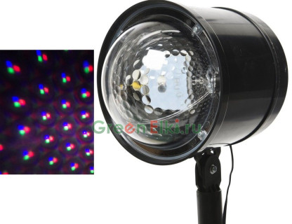 Проектор уличный Разноцветные огни, 16.8x10.7x40 см., мульти, Kaemingk, арт. 494451