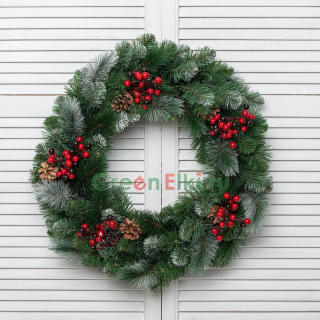 Рождественский венок Очарование 60 см., арт. 52070