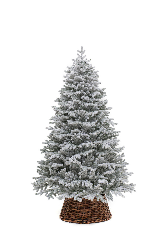 Искусственная ель Александрийская заснеженная 240 см., арт. 192240
