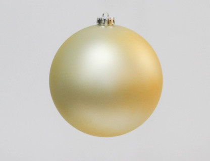 Однотонный пластиковый шар 150 мм, матовый, шапмань, арт. 1131359