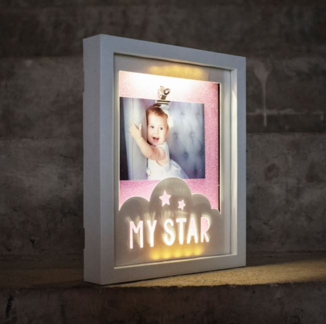 Светодиодная фоторамка My star, 3AАA, теплый белый, Laitcom, арт. I2825 24-078