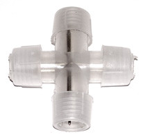 Соединитель прямой X-образный, для 2-ух проводного дюралайта RL-DL-2W, арт. RL-DL-2W-XC