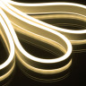 Светодиодный Гибкий Неон Rich LED, двухсторонний, теплый белый, кратность резки 1 метр,  размер 8*16 мм, 220 В, 50 м, арт. RL-FX816D-120-220V-W/WW