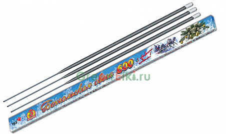 Бенгальские свечи 3шт 600 мм (ТР154)