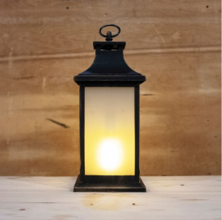 Светодиодный фонарь с LED-свечой, эффект пламени огня, 3AAA,  желтый, LaitCom, арт. B2708 24-073