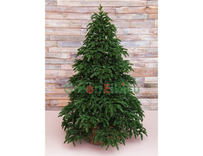 Искусственная ель Нормандия темно-зеленая 2,15 м, 100% литые ветки, арт. 72081