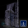 Светодиодный занавес Rich LED 2*3 м, белый, прозрачный провод, арт. RL-C2*3-T/W
