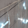 Электрогирлянда Бахрома ALEDUS 3x0.9 м, белый провод, ПВХ, белый, с мерцанием, арт. i-WP-3x0.9M-W/F