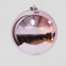 Однотонный пластиковый шар 150 мм, глянцевый, сиреневый, арт. 1112697-01