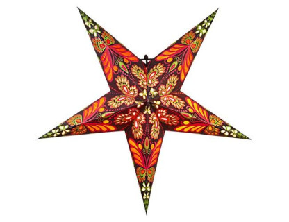 Звезда на подвеске Блэйз цветная 60 см, арт. 500-44