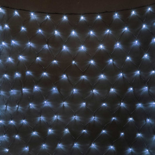 Светодиодная сеть, 2х3 м., черн. пр., белый, LaitCom, арт. NTL384M-11-1W 17-099