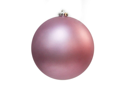 Однотонный пластиковый шар 150 мм, матовый, сиреневый, арт. 1131376