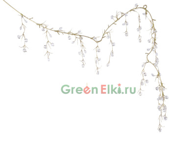 Елочное украшение Ледяной каскад 105 см., золото, Kaemingk, арт. 164913