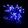 Комплект гирлянд, 3x20 м., 600 LED-ламп, с мерцанием, черн. пр., синий, LaitCom, арт. KDD600BLW-11-1B 03-100