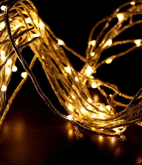 Гирлянда Branch light, 1,5 м., 200LED, проволока+шнур, желтый, LaitCom, арт. Branch 200YC-05-Y 08-047