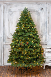 Искусственная ель Парижанка 270 см., 940 теплых-белых Led ламп, арт. 138270