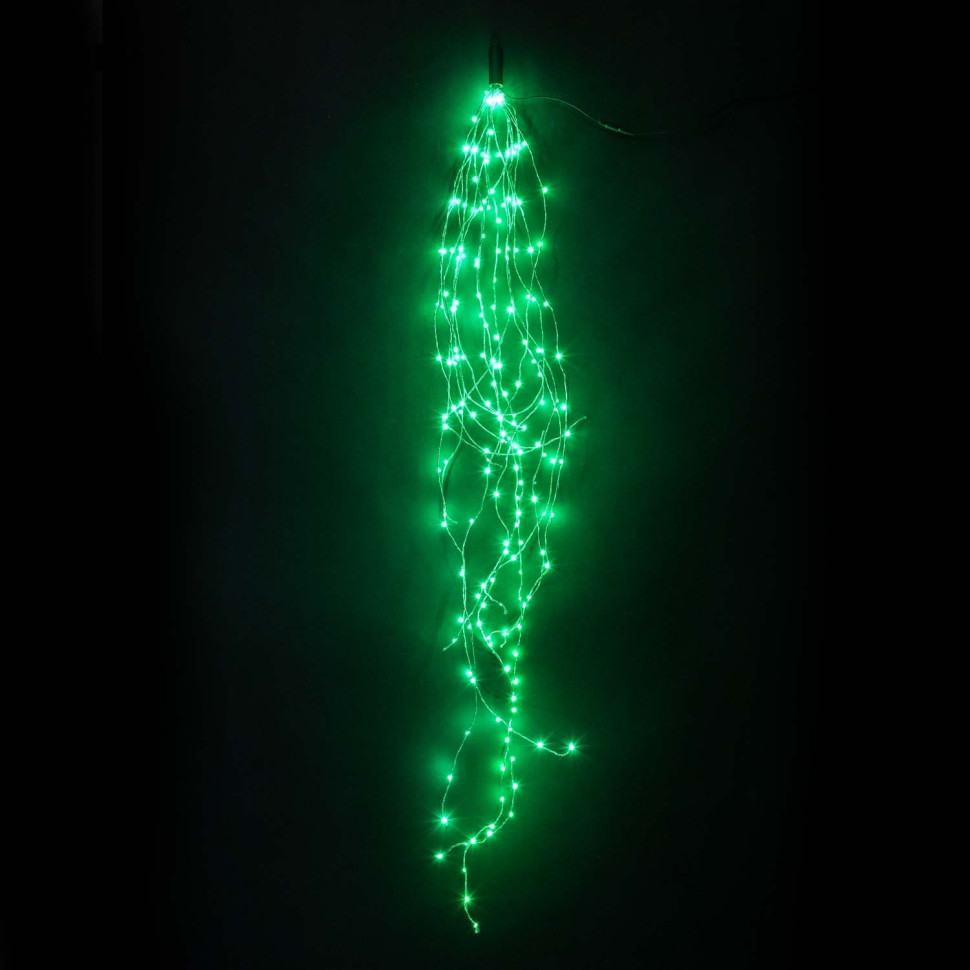 Гирлянда Branch light, 1,5 м., 200LED, проволока+шнур, зеленый, LaitCom, арт. Branch 200GC-05-G 08-049