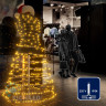 Светодиодная гирлянда Rich LED 10 м, 100 LED, 220 В, соединяемая, желтая, прозрачный провод, арт. RL-S10C-220V-T/Y