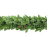 Хвойная гирлянда Нормандия 1,8 м, зелёная, арт. 73678