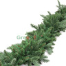 Хвойная гирлянда Нормандия 1,8 м, зелёная, арт. 73678