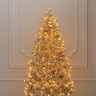 Искусственная ель Алтайская заснеженная 270 см., 770 теплых-белых Led ламп, 100% литые ветки, арт. 203270