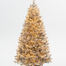 Искусственная ель Алтайская заснеженная 270 см., 770 теплых-белых Led ламп, 100% литые ветки, арт. 203270