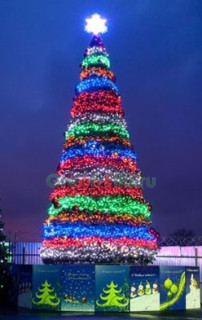 Комплект освещения для Каркасной ели Северное сияние