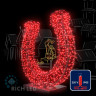 Светодиодная гирлянда Rich LED 10 м, 100 LED, 220 В, соединяемая, красный резиновый провод, красная, арт. RL-S10C-220V-RR/R