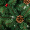Искусственная сосна Новогодняя Сказка с шишками и ягодами 180 см., арт. 15180
