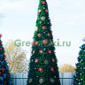 Ель искусственная Евро-2 28 м, пвх-пленка