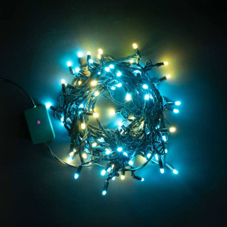 Гирлянда нить SMART-RGB, 15 м., черный пр., Laitcom, арт. AUG100CAP-21-1EPRGB 29-002