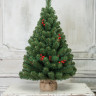 Искусственная ель Верона с красными ягодами 90 см., арт. 67090