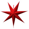 Звезда-плафон на подвеске Soft Magik красная 60 см, Kaemingk, арт. 484563