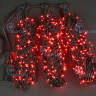 Светодиодная гирлянда Rich LED 3 Нити по 20 м с 2-х канальным контр., 600 LED, 24 В, красная, черный провод, арт. RL-T3*20N2-B/R
