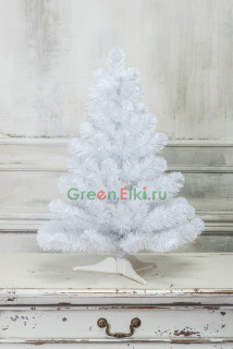 Искусственная ель Жемчужная белая 90 см., арт. 16090