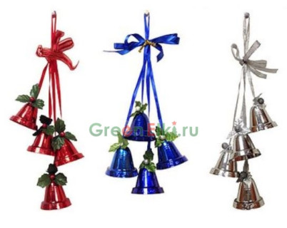 Подвеска Колокольчики, 32 см., Snowhouse