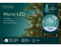 Электрогирлянда Звездный Ёлочный Дождик 16*2.4+5 м, 832 micro LED-огней, холодный белый, Kaemingk, арт. 496149