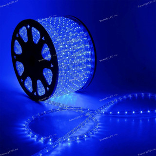 Дюралайт круглый 13 мм., 24V, направленный, синий, LaitCom, арт. F3-R2-24V-B 27-012