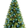Искусственная ель Валерио премиум с Led лампочками, мерцающая 180 см.