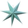 Звезда-плафон на подвеске Soft Magik зеленая 60 см, Kaemingk, арт. 484566