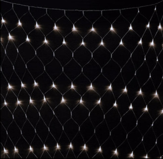 Светодиодная сетка с контроллером, 2х2 м., белый, LaitCom, арт. NTL256C-10-2W 17-006