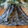 Декоративное покрывало под елку Winter Forest серое 95 см, арт. 168632 Декоративное покрывало под елку Winter Forest серое 95 см, арт. 168632